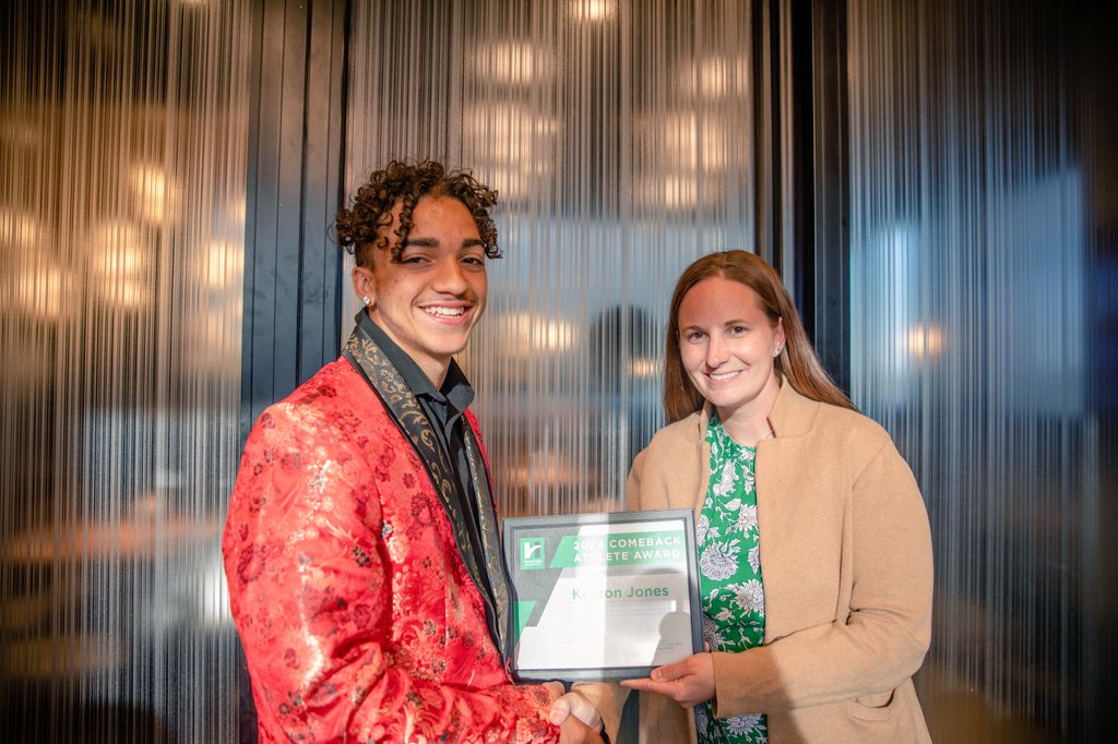 OrioleAthletics's tweet photo. Congratulations Keyton Jones! KJ was the recipient of the @HendricksHealth Comeback Athlete Award https://t.co/DJc9DPPaTC