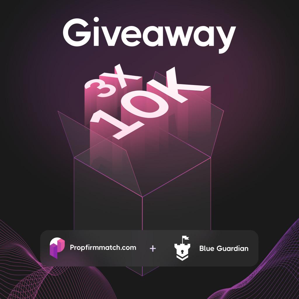 ClarityHangout's tweet photo. 3x10k Challenge Account Giveaway
from @BlueGuardiancom
To participate

1. Follow @PropFirmMatch
@Curo_Labs,@BlueGuardiancom
2. Like + repost
3. Tag 2 friends
4. Like + repost quoted tweet
Winners will be picked in 4 days https://t.co/uDmrhzyfAq