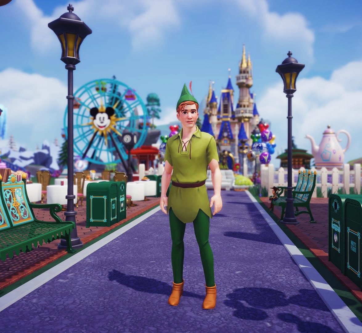 xandertastic's tweet photo. Loving the new Peter Pan costume in Dreamlight Valley!!! #DreamlightValley #DisneyDLV #Disney @DisneyDLV https://t.co/yQUeIkv9kK