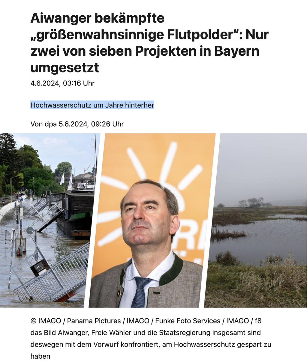 ScherhagThomas's tweet photo. sowas passiert, wenn man #Populisten wählt. Populisten lösen keine Probleme, sie sind Teil des Problems.

Populisten wie #Aiwanger und #Soeder kommen zwar „rhetorisch eindrucksvoll“ daher, bewegen sich aber „auf der Ebene von Vermutungen“ und unzulässigen Schlüssen, treffen fatale Fehlentscheidungen.

Ob Aiwanger und Söder damit durchkommen oder genau so weitermachen dürfen, entscheiden jetzt die Bayern.

Quelle:
https://t.co/sbnYtpbxPM