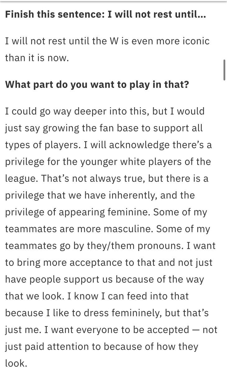 so yeah interviewing Cameron Brink was refreshing <a href="/DimeUPROXX/">Dime</a> <a href="/LASparks/">Los Angeles Sparks</a> 

uproxx.com/dimemag/camero…