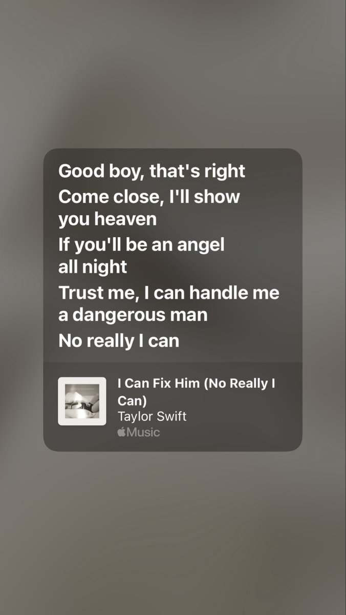 aTSsongaday's tweet photo. 🤍 I Can Fix Him (No Really I Can)
Rank: 6/10
Favorite Lyric: https://t.co/wGR8kxYbEg