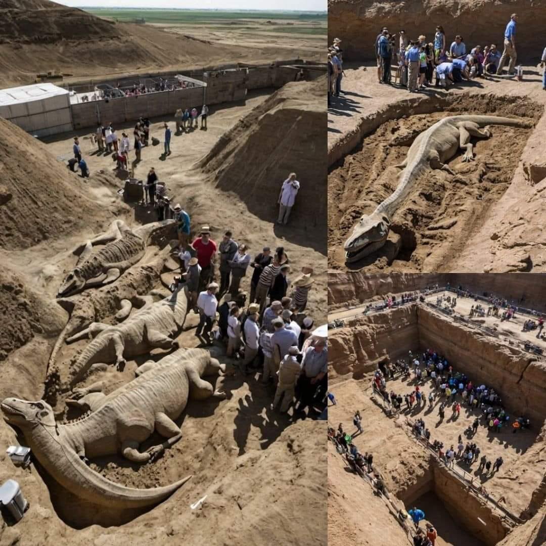 Infographyglob1's tweet photo. “In Search of History” Fossil Hunters Discover ‘Rosetta Stone’ Dinosaur Skeleton in Australia’s Ancient Sea

#Archaeology #AncientSacrifices #UnsolvedHistory #ChimuCulture #AncientMystery #ArchaeologicalDiscovery #Ancient #Archaeology #Mystery https://t.co/uUMWarVhqj
