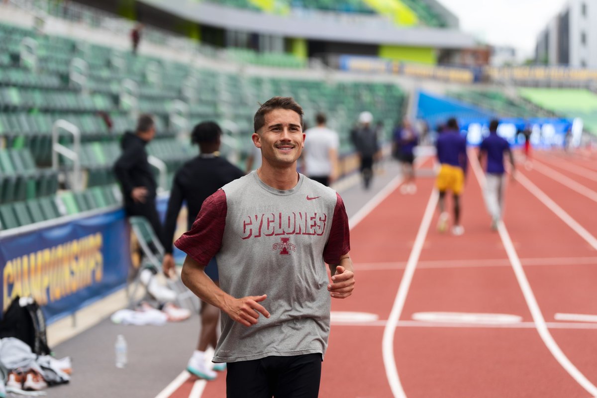 Clocking in from historic Hayward Field. 

#CycloneSZN