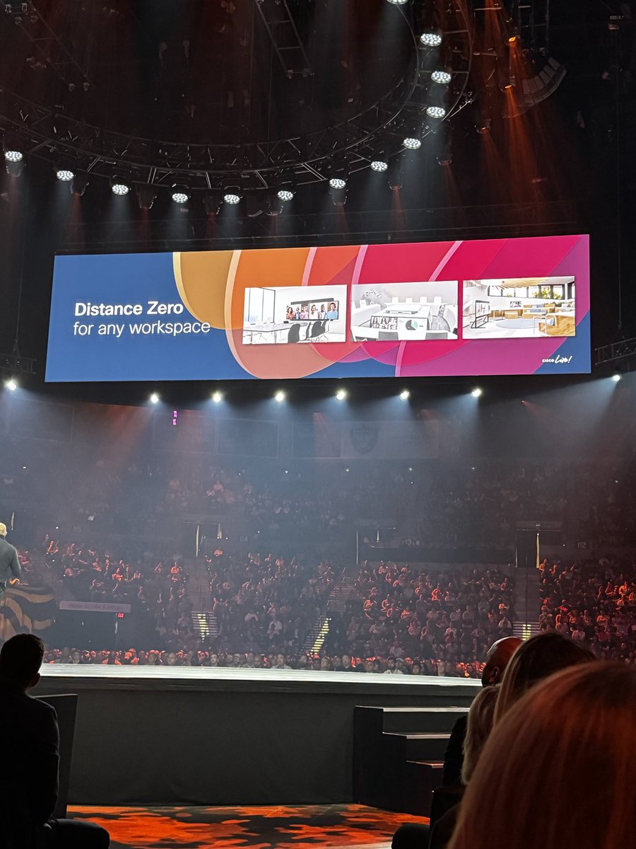 zkerravala's tweet photo. #distancezero @Webex @Cisco #ciscolive https://t.co/up0QW7BHeu
