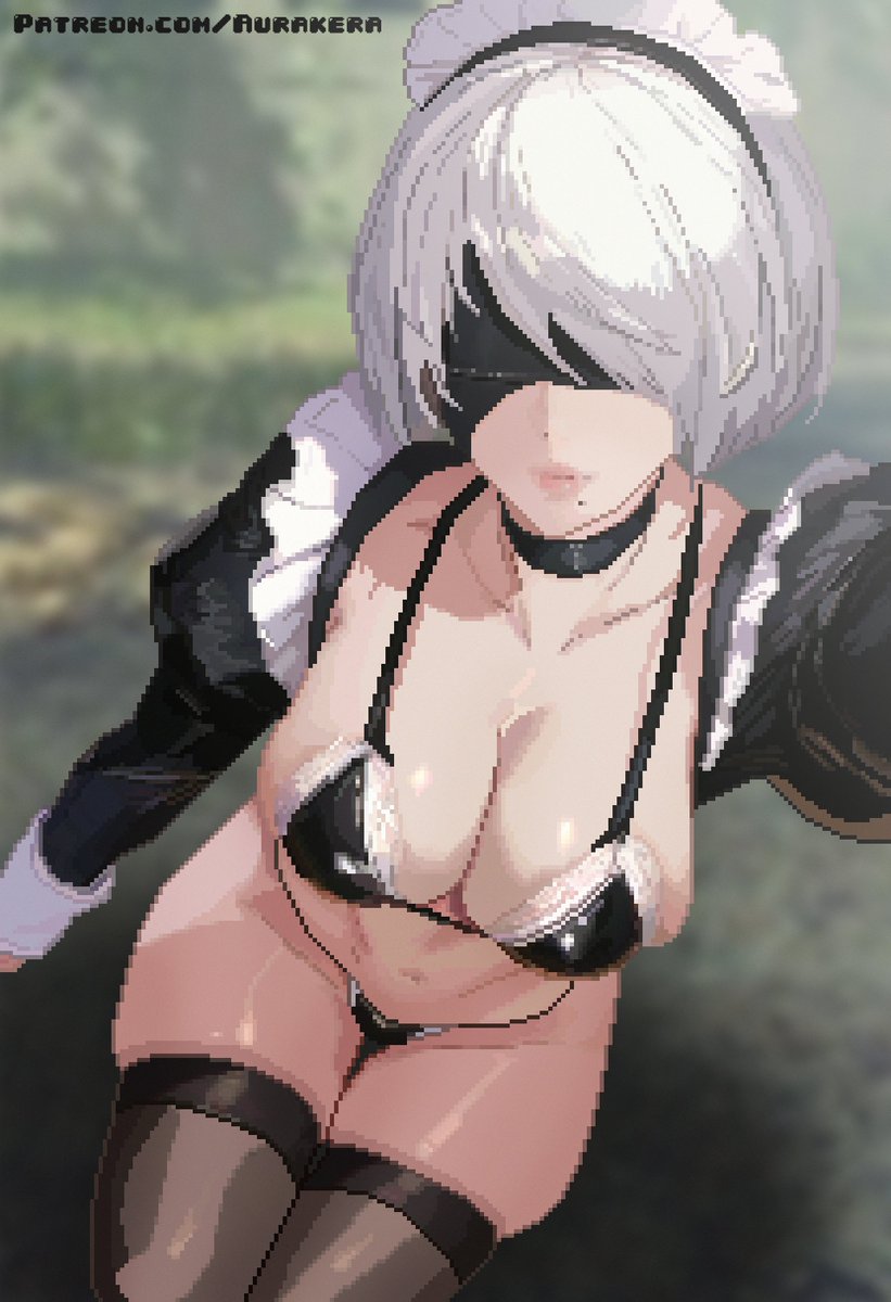 aurakera's tweet photo. I think I like 2B

#ドット絵 #2B https://t.co/i7SGlD1qIt