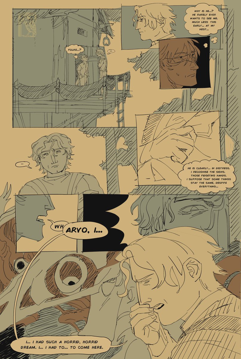 filurig's tweet photo. folke had a dream (cw body horror sorta) (1/2) https://t.co/r5hhaoNk43