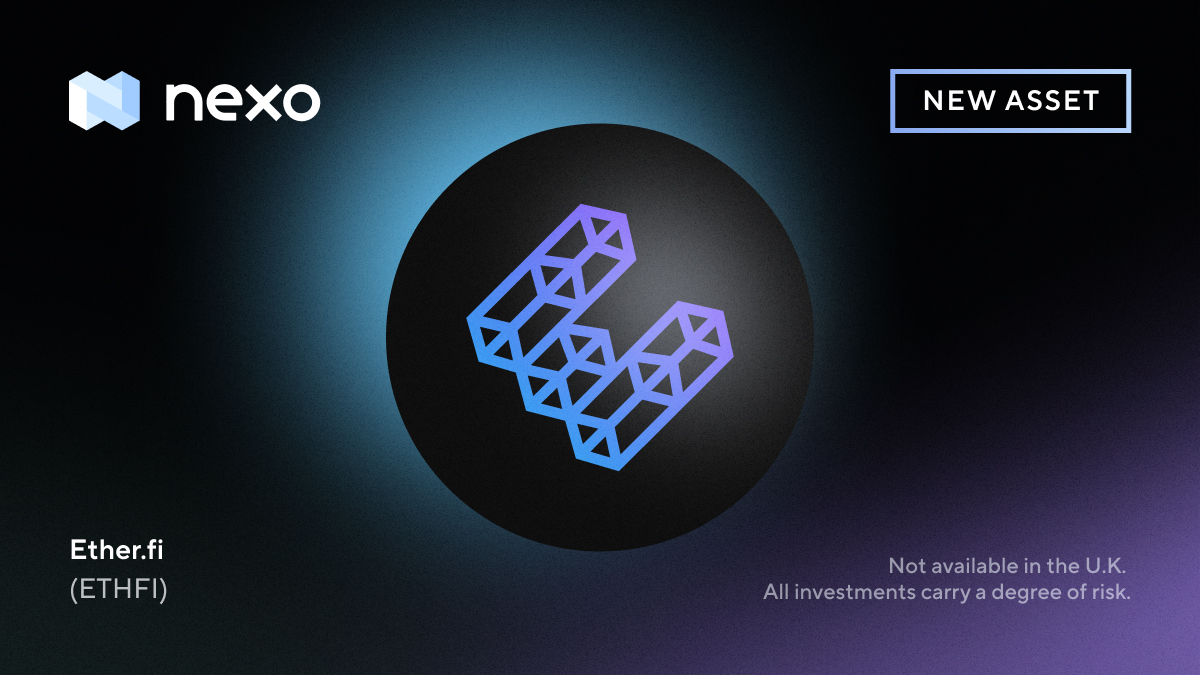Nexo (@nexo) on Twitter photo .<a href="/ether_fi/">ether.fi</a>'s $ETHFI is live on Nexo! Let's do a quick overview. ⬇️
The ether.fi network is a decentralized Ethereum staking protocol that prioritizes user flexibility and autonomy. 
Unlike traditional methods that lock assets long-term, ether.fi .<a href="/ether_fi/">ether.fi</a>'s $ETHFI is live on Nexo! Let's do a quick overview. ⬇️
The ether.fi network is a decentralized Ethereum staking protocol that prioritizes user flexibility and autonomy. 
Unlike traditional methods that lock assets long-term, ether.fi