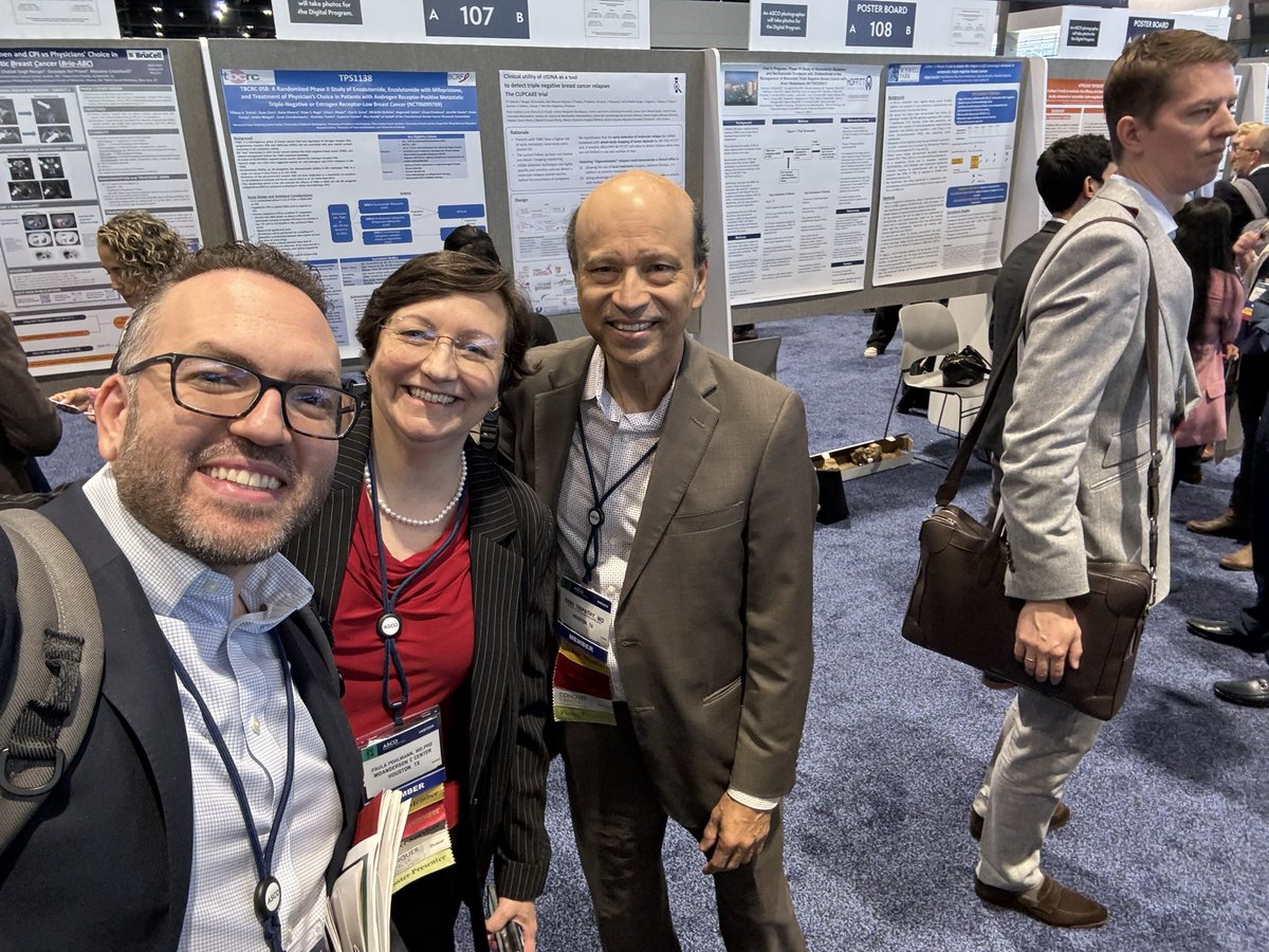 Jason A. Mouabbi MD (@jamouabbi) on Twitter photo #ASCO24 has been incredible as always!
Thrilled to see groundbreaking <a href="/MDAndersonNews/">MD Anderson Cancer Center</a> research showcased. Our quest to #EndCancer is stronger than ever! 💪🏻
Looking forward to #ASCO25!
<a href="/LanyKimmons/">Lany Kimmons</a> <a href="/DrDebuTripathy/">Debu Tripathy, MD</a> <a href="/WhitworthMD/">Pat Whitworth</a> #Paula_Pohlmann #Rachel_Layman #ASCO24 has been incredible as always!
Thrilled to see groundbreaking <a href="/MDAndersonNews/">MD Anderson Cancer Center</a> research showcased. Our quest to #EndCancer is stronger than ever! 💪🏻
Looking forward to #ASCO25!
<a href="/LanyKimmons/">Lany Kimmons</a> <a href="/DrDebuTripathy/">Debu Tripathy, MD</a> <a href="/WhitworthMD/">Pat Whitworth</a> #Paula_Pohlmann #Rachel_Layman