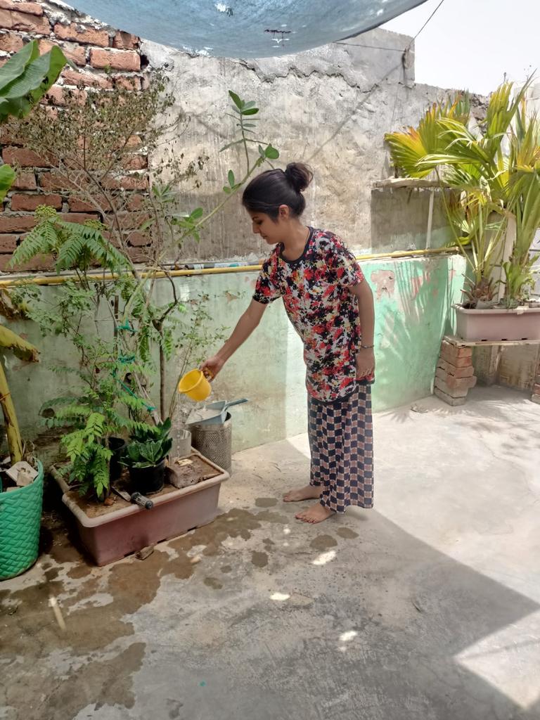 World Environment Day 
*Mission Life* *Day 1*
*Theme* - *Adopt Healthy Lifestyle*

Activities- 
1. Nature Walk
2. Planting and Watering saplings