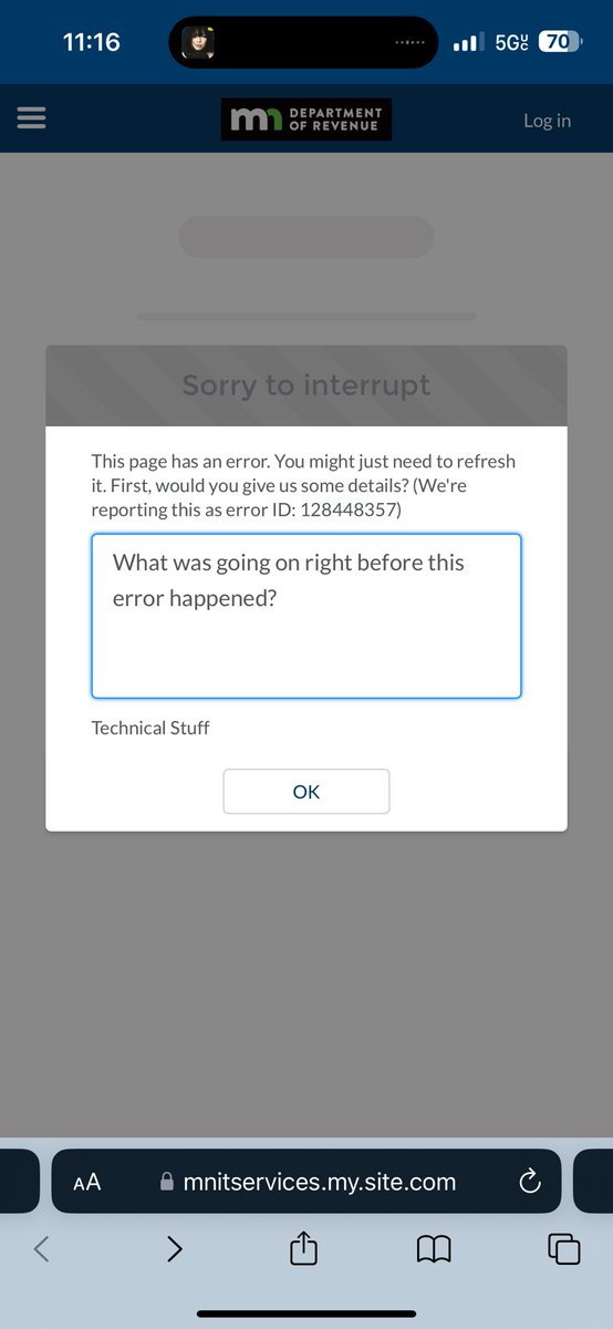 Peter_Hamma's tweet photo. @GovTimWalz trying to apply for the e-bike rebate, not going well. https://t.co/iXXFuEFxnK