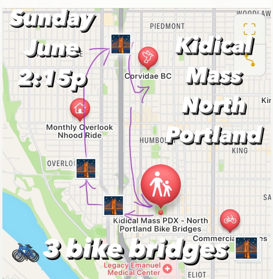 Kidical Mass PDX tweet media