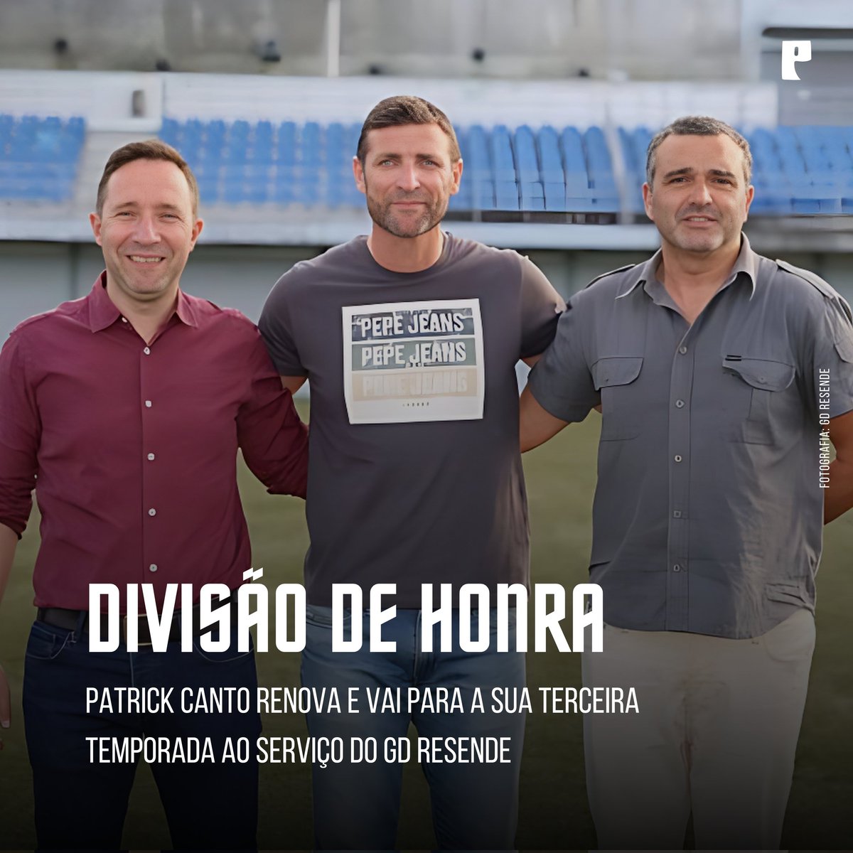 Proadepto's tweet photo. 🔵⚪️ PROVA DE CONFIANÇA
Patrick Canto renova com o GD Resende e vai para a terceira temporada ao serviço dos resendenses #gdresende #patrickcanto #novotreinador https://t.co/EcOT8yUAOZ