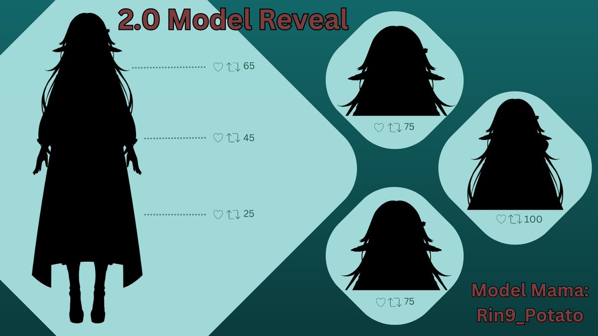 I have one more BIG ANNOUNCEMENT TODAY

Introducing my 2.0 Model!!!!! Please help me reveal her, I'm so excited for you all to see!