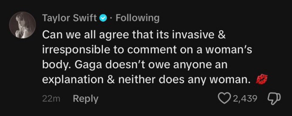 END THEM ONCE AGAIN FOR ME TAYLOR