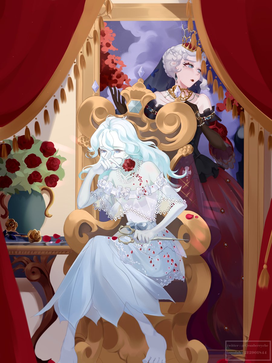 cranberryehe's tweet photo. #BloodyQueen #IdentityV  #第五人格 https://t.co/4rCAlnDIs7