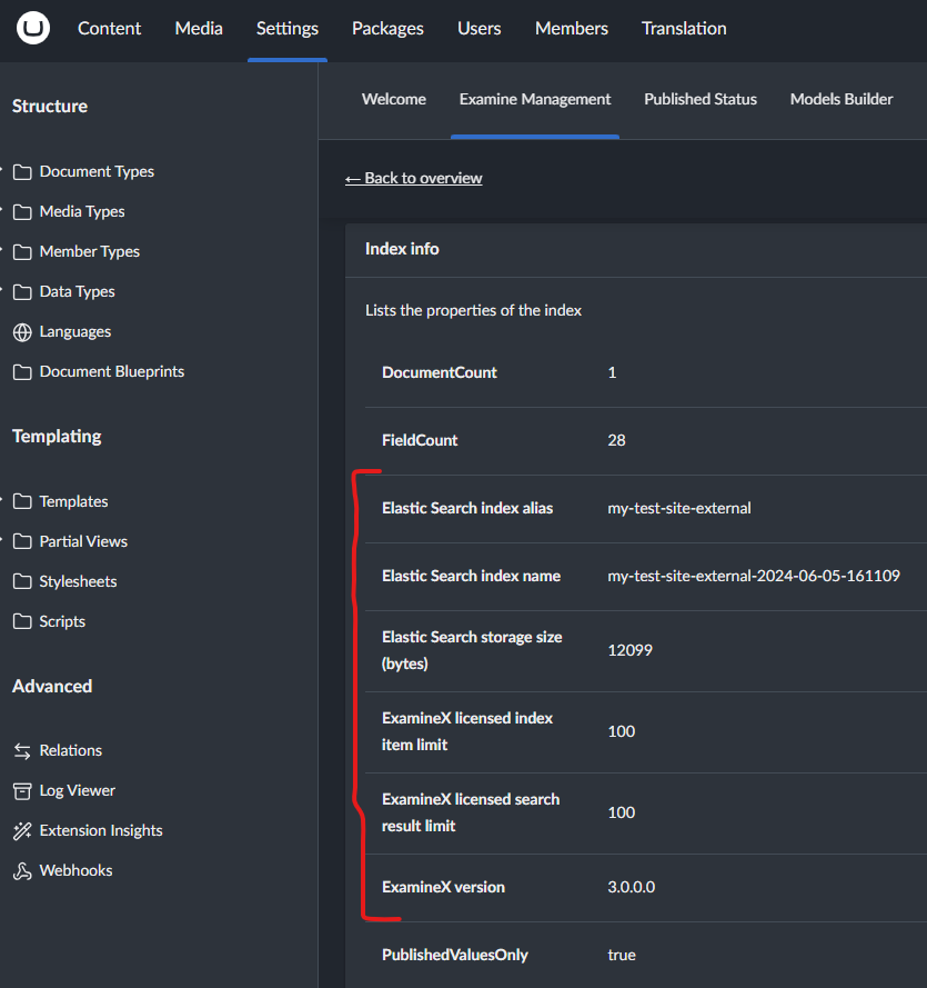 sdkits_software's tweet image. Great news #Umbraco folks, ExamineX 'just works' with Umb 14. No new major versions necessary and both Azure Search and Elastic Search implementations work as expected 🚀 Thanks @umbraco for following up on the bug reports we submitted #hfyr