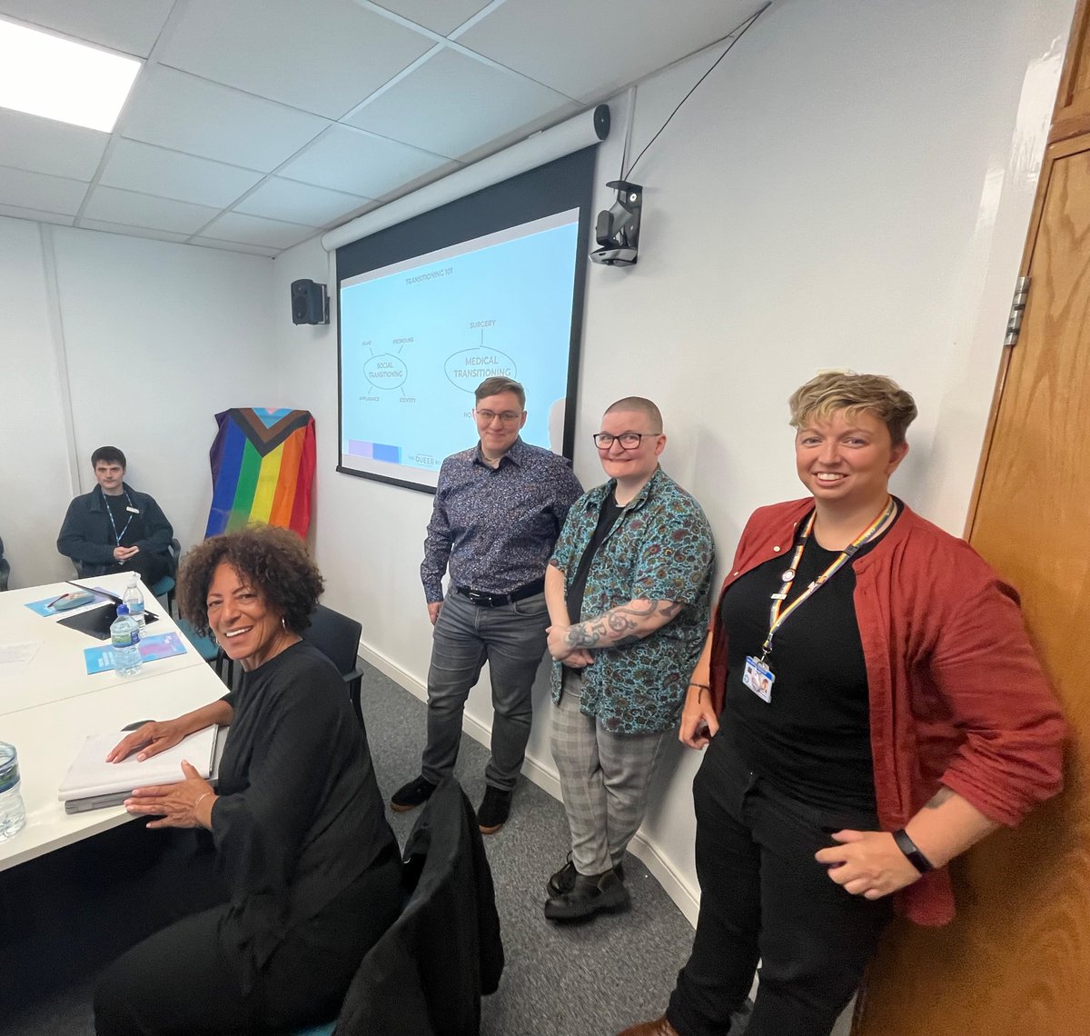 This afternoon our staff had such a valuable, engaging and informative Gender, Sexuality &amp; Relationship Diversity training session delivered by the wonderful thequeerbox.co.uk! #PrideMonth🏳️‍⚧️🏳️‍🌈