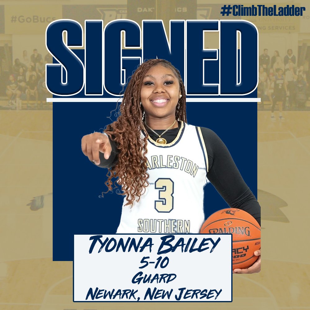 𝓢𝓲𝓰𝓷𝓮𝓭 🖊️ 

From Newark, New Jersey, Tyonna Bailey is the newest member of the CSU women's basketball family!    

𝗪𝗲𝗹𝗰𝗼𝗺𝗲 𝗛𝗼𝗺𝗲, Tyonna! 

 #ClimbTheLadder // #BucStrong