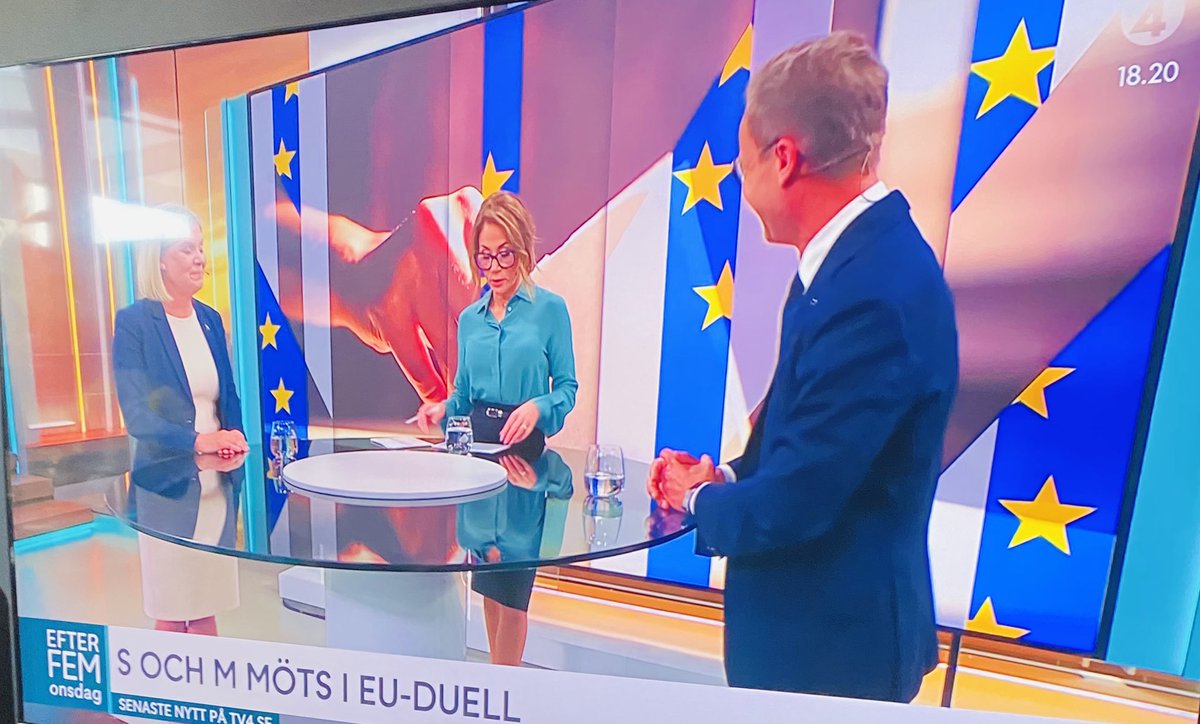 LundblomMy's tweet photo. Jag hoppas att ni såg när Magdalena Andersson havererad fullständigt i TV4 🙈Det är nog det mest pinsammaste jag sett. https://t.co/OMb4nzMSYv