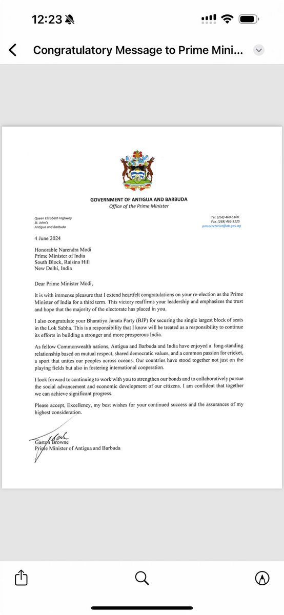 Gaston Browne (@gastonbrowne) on Twitter photo 