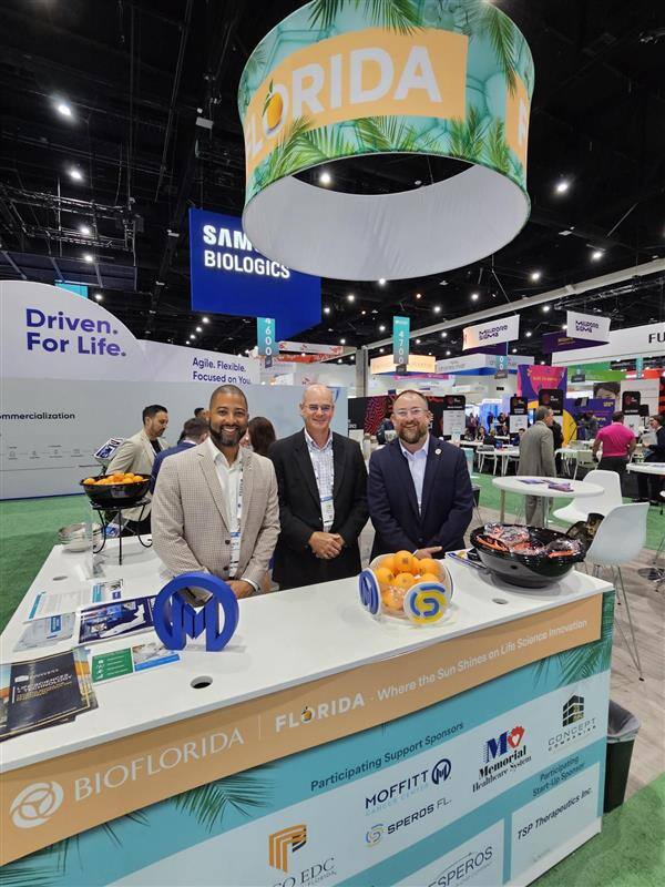 PascoEDC's tweet photo. Make sure to stop by booth #4543 to say hi to our team if you are at the @BioFlorida conference! Our team is attending with @MoffittNews to share more information about the life sciences industry in Pasco County, Florida. #PascoProud #BioFlorida https://t.co/lV3xEpLWyj