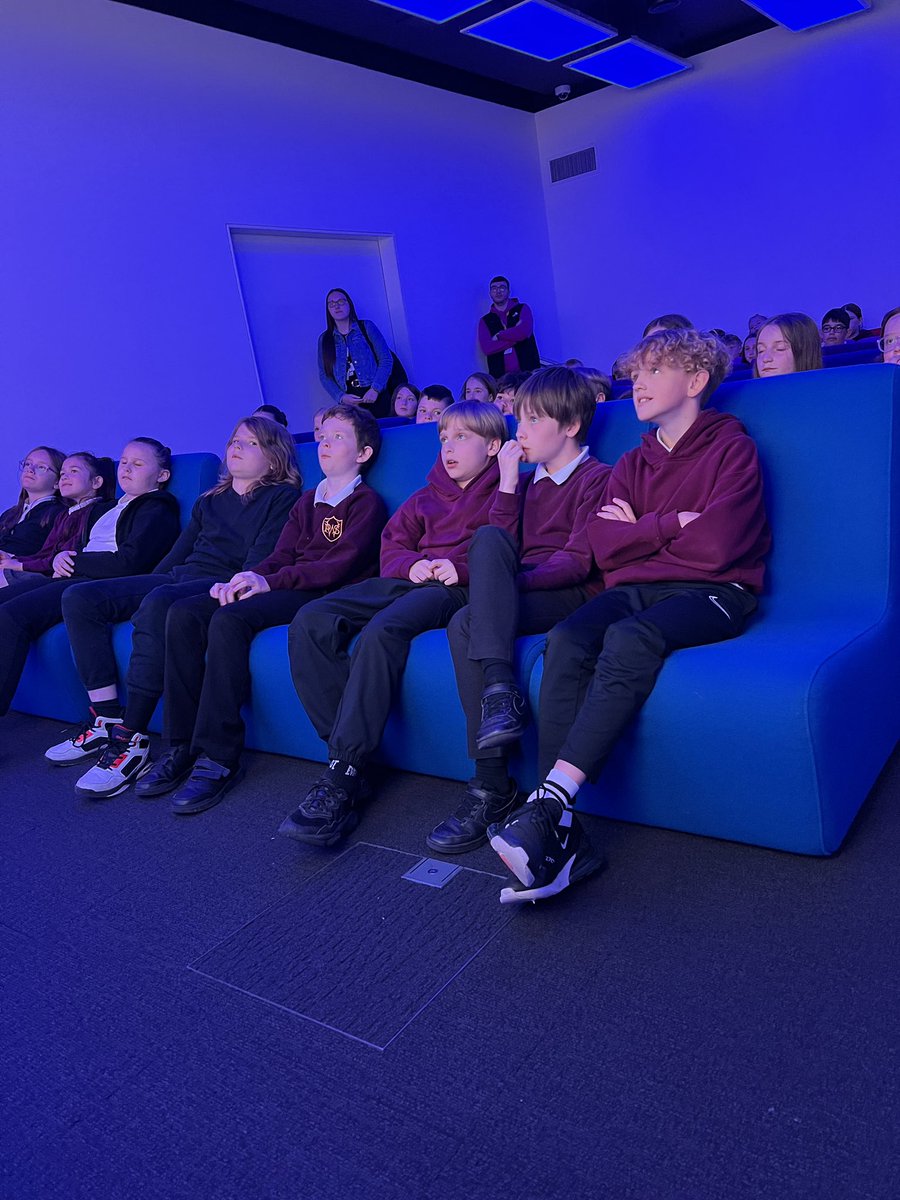We started off in the viewing room hearing all about what we would be doing. 🎬📽️