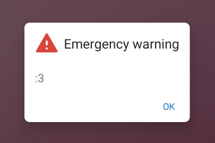 you have been warned