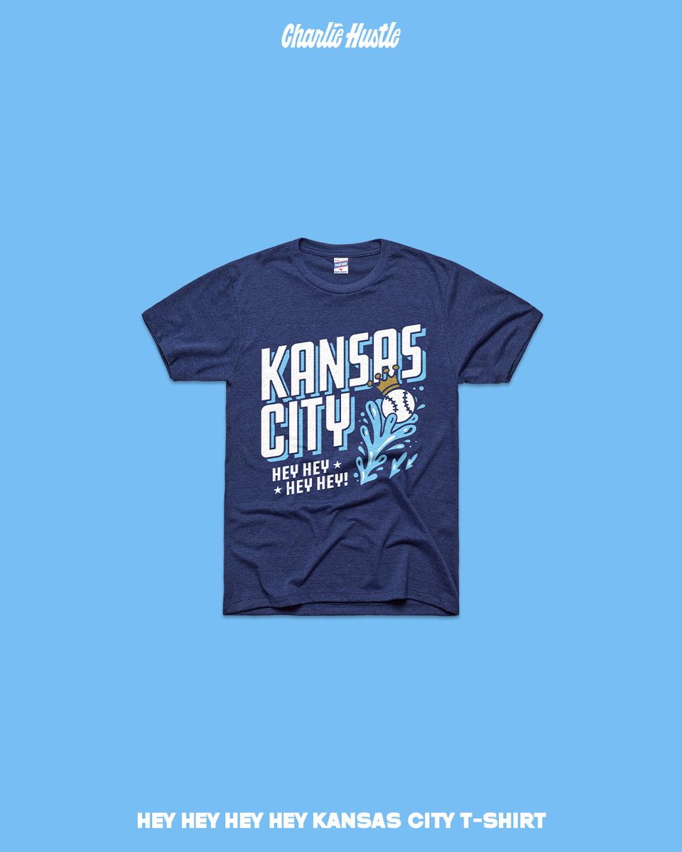 CharlieHustleCo's tweet photo. Hey, Hey, Hey, Hey! It’s WINS-day! Celebrate the boys in blue with a couple of grand slam picks from our Crown Town collection. 💙⚾️🏆#RoyaltyWeek
Hey! Hey! Hey! Shop Today: https://t.co/Z6NZz2NxCk https://t.co/3quRZ8i8Hl