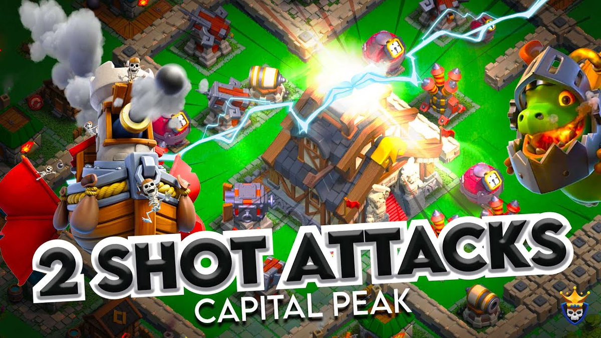 📺 Video | Clan Capital

😎 Take down Capital Hall 10 in just 2 attacks with these strategies!

🏆 Enjoy the 3 hits to maximize your medals and trophies - youtu.be/VXoasx3f7q8