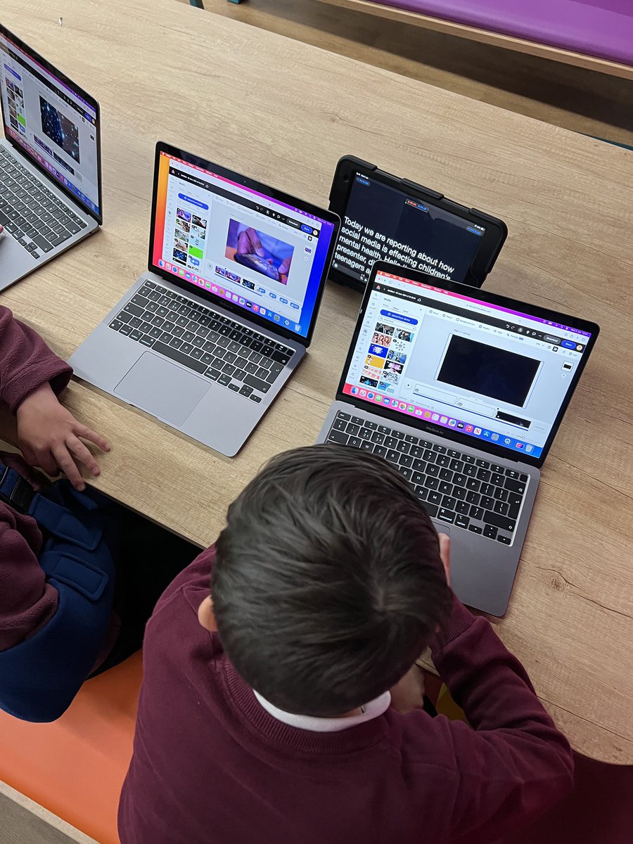 We worked in teams to write a script and were very encouraging of everyone’s ideas. 👏🏼🌟