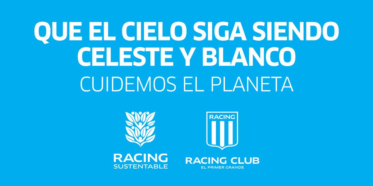 En el #DíaMundialdelMedioAmbiente, el celeste y blanco nos comprometen más que nunca.