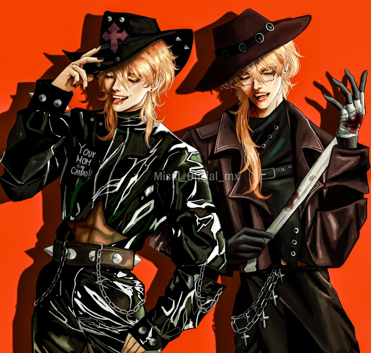 misulofficial01's tweet photo. Dibujo de mis Ocs gemelos Darien y Darren Ghost ✨️ https://t.co/6k6YYTuJkB
