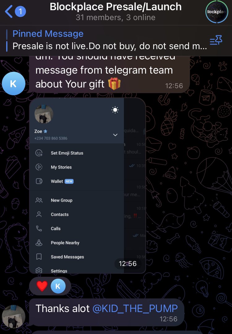 KidThePump's tweet photo. Gave away one more #telegram premium membership as a gift!
Join group to get Yours!

https://t.co/YGW4JhLKoh

#giveawayscrypto #giveaway #PresaleLaunch #sol #base #bnb #gift #Free https://t.co/YRas08XM2C