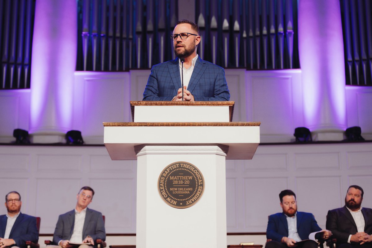NOBTS's tweet photo. Pumped to celebrate 5 years of @JamieKDew’s presidency!
We are so grateful for the Dew Krewe and their continued servant leadership. Smash that like button to show your appreciation of the #bestprez!
#nobts #leavellcollege #nola #nolaseminary https://t.co/4KN0ndyNjQ