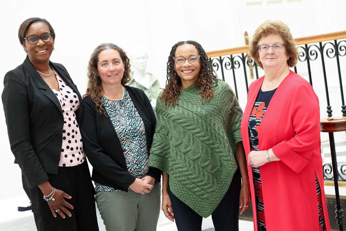 RCSI_Equality's tweet image. What an honour to have Prof Dorothy Roberts (author of Fatal Invention) speak at RCSI today about the harm caused by race-based medicine. She was interviewed by Prof Marian Brennan, and Prof Hannah McGee and Dr Gozie Offiah gave introductory remarks. #RCSIRaceEquality