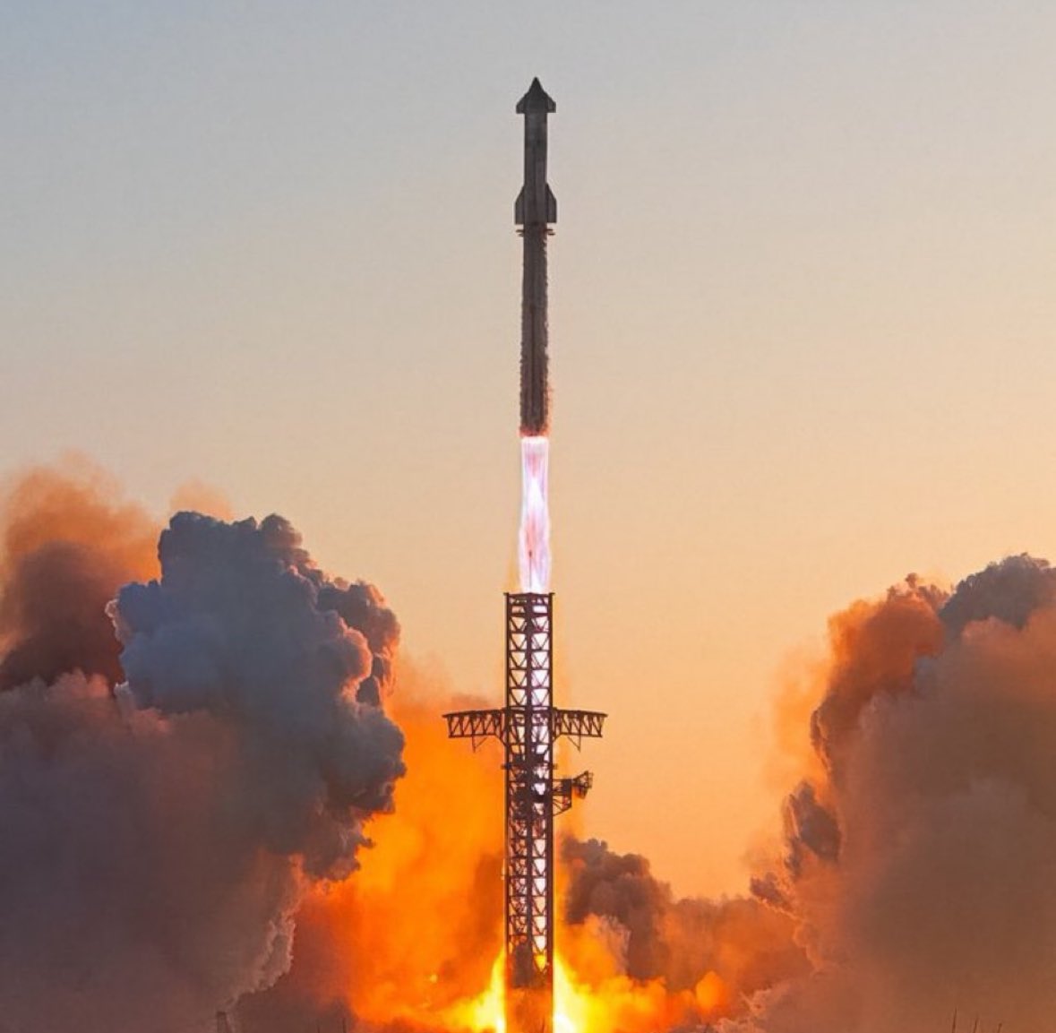 Teslaconomics's tweet photo. Starship 4 launch is tomorrow, who’s excited? https://t.co/B2oDm7srnH