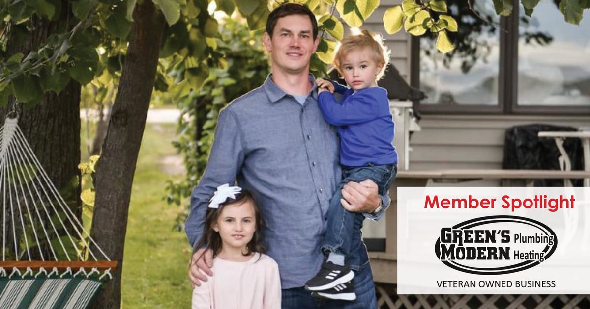 This month, we're highlighting Nick Green of Green's Plumbing &amp; Heating Inc.

As a 4th gen. Master Plumber and veteran, his skill, knowledge, and dedication makes him an asset to the HVAC industry.

Learn more: greensplumbingandheating.com

Thanks for being a member, Nick!