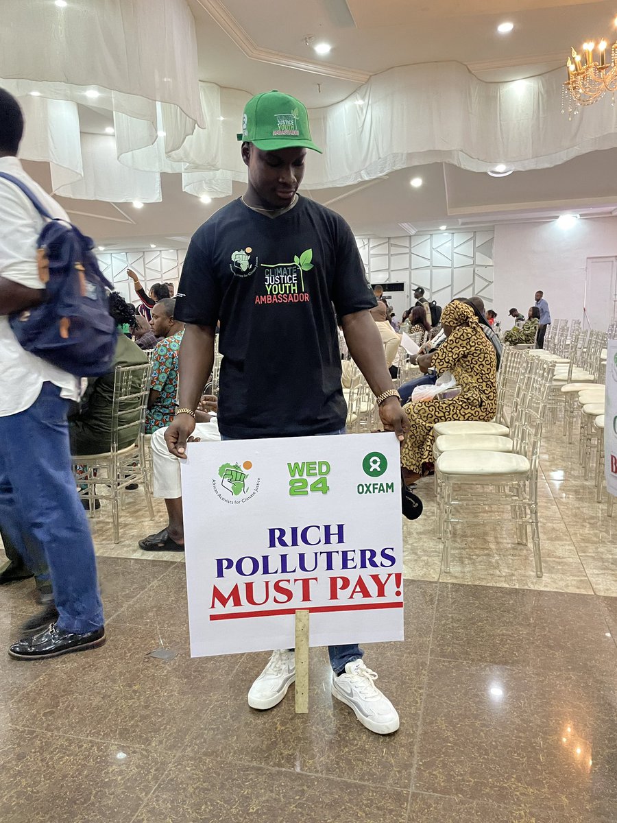 Michael_BE_'s tweet photo. Different day, different event, one voice, one message!! Stop Polluting the Environment. Climate Justice Youth Ambassadors (CJYA) Inauguration #WorldEnvironmentDay‌2024 #ClimateActionNow https://t.co/F6bUa8zEPT