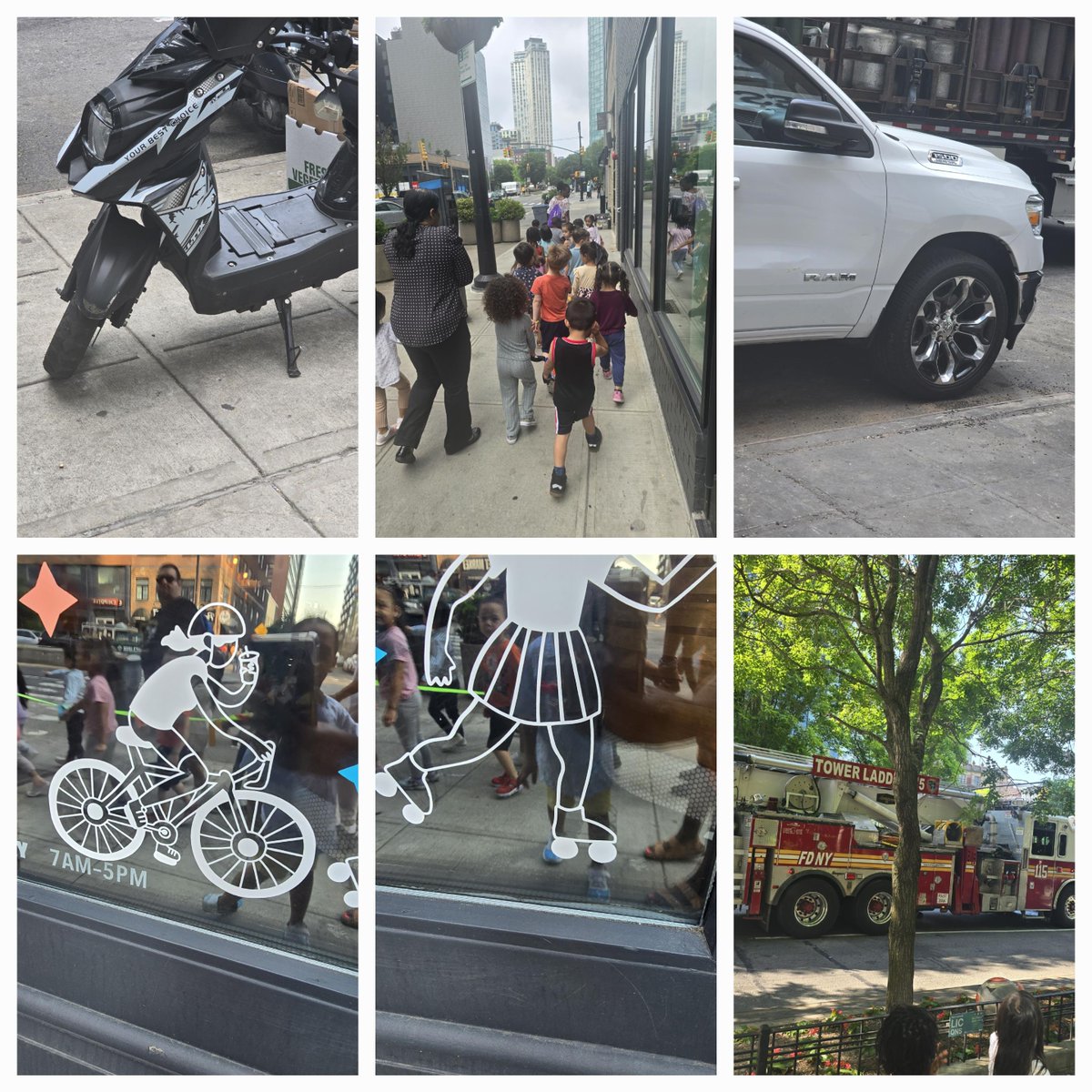 D30PreK's tweet image. As part of our "Wheels" unit of study, our 3K friends went on a scavenger hunt looking for wheels in our neighborhood. Check out what we found! #creativecurriculum #wheelsunit #district30 #3k #prekforall #goodforALLchildren #handsonlearning