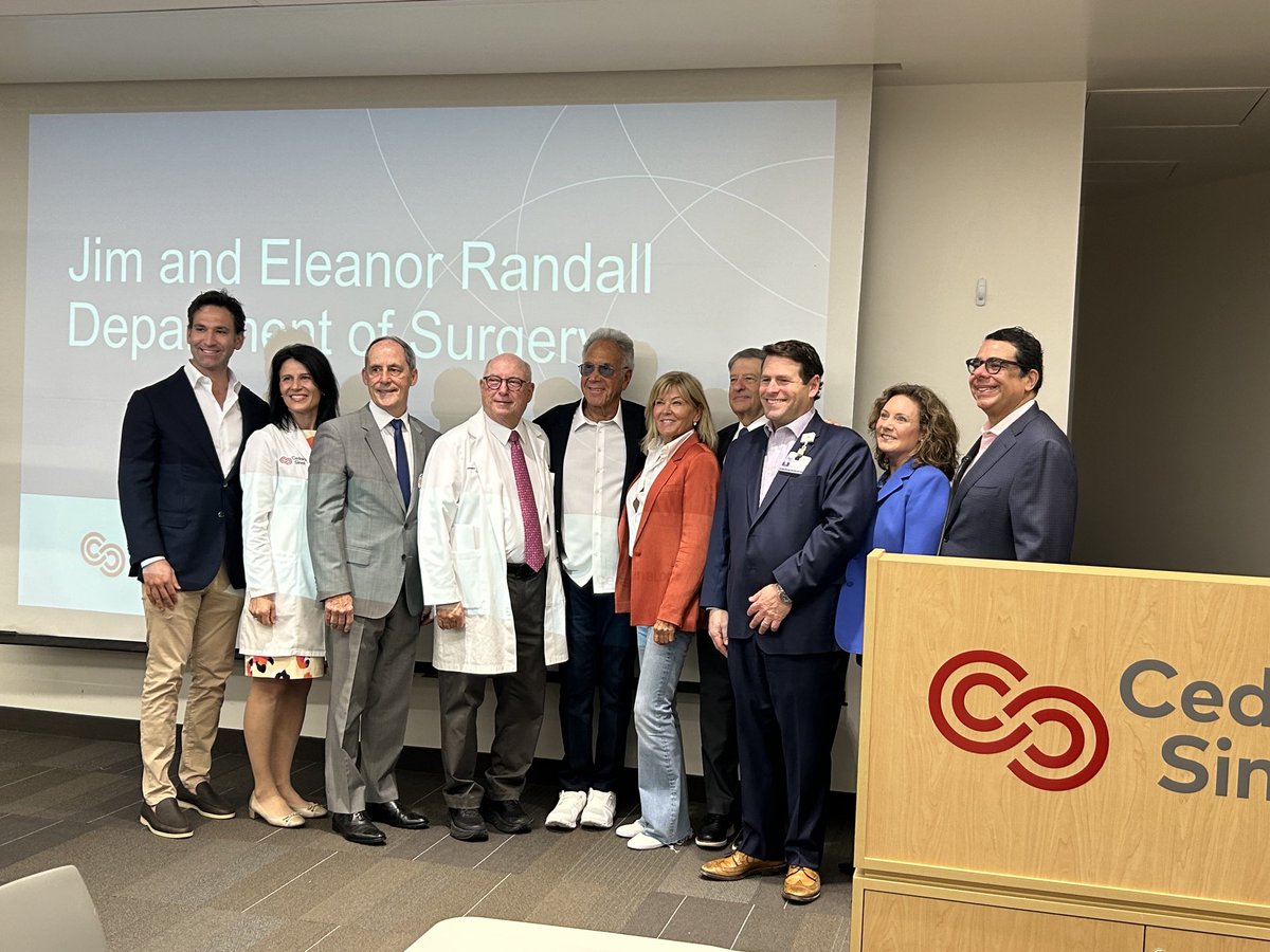 Farin Amersi (@farinamersi) on Twitter photo Congratulations Dr Ed Phillips and thank you to the Randall Foundation on their generous $100 million donation to <a href="/DeptSurgeryCS/">Department of Surgery at Cedars-Sinai</a>. Congratulations Dr Ed Phillips and thank you to the Randall Foundation on their generous $100 million donation to <a href="/DeptSurgeryCS/">Department of Surgery at Cedars-Sinai</a>.