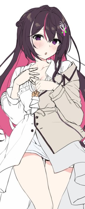 きょうはここまで
髪とか服のカラーリングは4周年キービジュを参考にグラデとか入れたい 