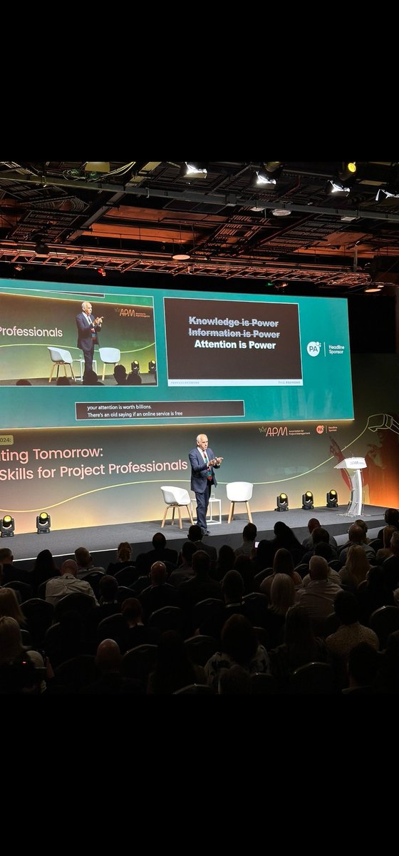mattgoss23's tweet image. #APMconference my takeaway on day 1 from APM conference was from the fantastic Dr Paul Redmond . What a presentation on generations 
#thales