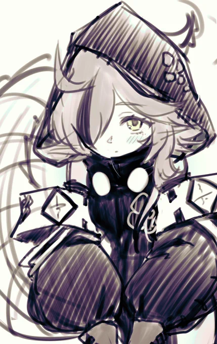 トミミwipノッてきたぞ。リハビリだし、細かいとこ気にせずザクザクいこう。 