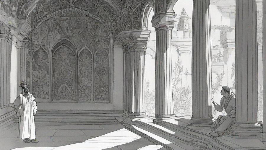 storyboardsai's tweet image. &quot;Intricate halls, mysterious forests, questionable outfits - Lucas&apos; intrigue awaits your narrative twist. With #storyboardsketch, your storytelling imagination meets our #AIAnimation. Let&apos;s shine a light on your vision. #AIGraphics #aistoryboarding #filmmaking&quot;