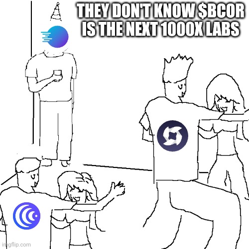 mykelSZN's tweet photo. They don't just know $BCOR will be the best 😂👍
My meme entry @BluecoreLabs
LFG #BCORMemeContest https://t.co/ljor7Yg7tj