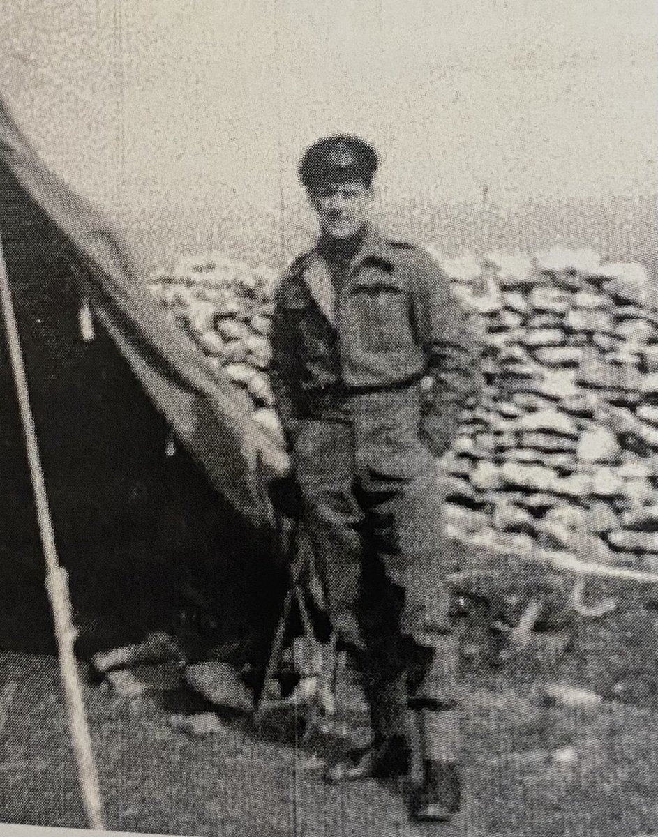 BetteJBaldwin's tweet photo. For my Dad - Jim Fletcher - #DDay started a day earlier when he and his men secretly took a mobile radar system MONRAD over to Sword Beach ready to support the main D-Day landings. Landing and setting up a radar station at Sword Beach was no picnic. https://t.co/ypWEFKDzcI