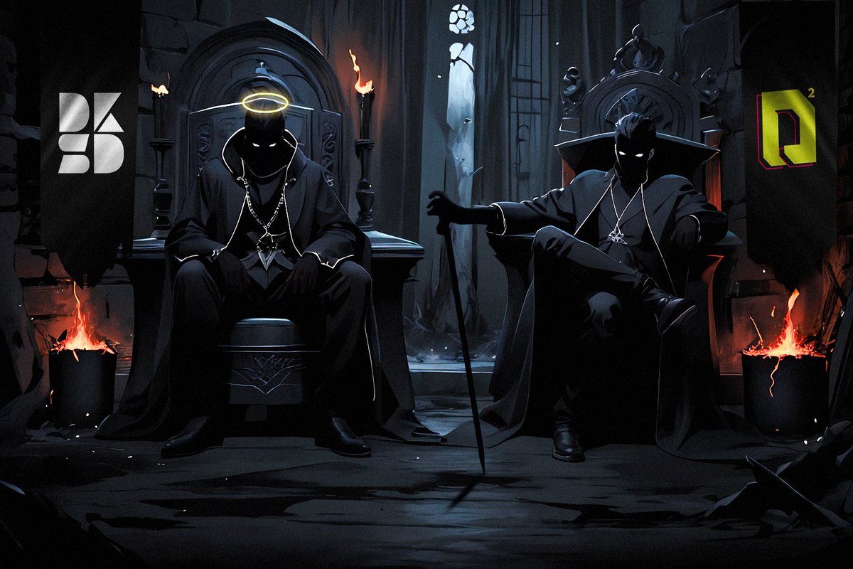 BEHOLD EVERYONE!

D² is now a D³ 🔥
We happily announce the will of the D, an immersive and creative collab between <a href="/DarkSeidNFT/">DarkSeid</a> and Digital Desolation.

Expect to see the next level, soon on your Screens 😤🤝🏽🏴‍☠️

Signal's out