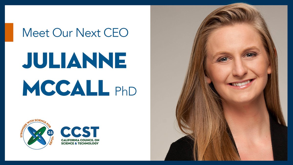 CCSTorg's tweet photo. 🚀 Exciting news! We are thrilled to announce Julianne McCall, PhD, as our next CEO, starting Sept. 1. With a track record of leadership and innovation, Julianne is set to lead us into a bright future. Join us in welcoming her to the team! 🎉 #NewCEO

https://t.co/U75scuMno2 https://t.co/mACO1jF1I0