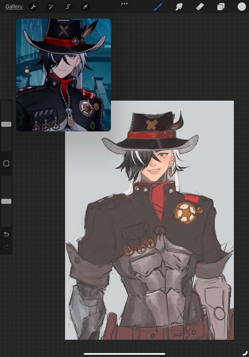 nicolewoo2002's tweet photo. BootyHill is way too fine 🥹🖤🫶 #HonkaiStaRrail #boothill #honkaistartailfanart #GENSHIN https://t.co/61OISkj3FT